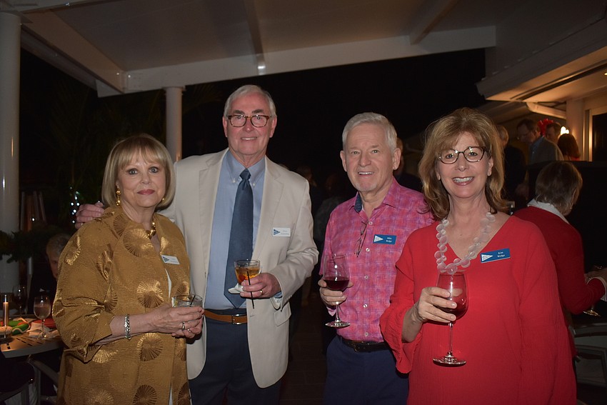 Linda and Bruce Heckenberg with Kim and Mike Wedge.