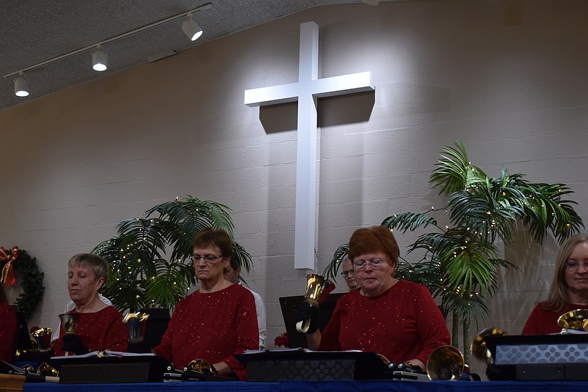 Bell musicians play front and center.