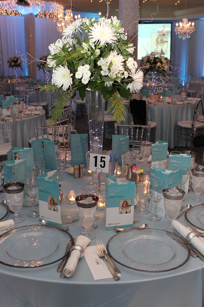 Michael's On East had a winter transformation.