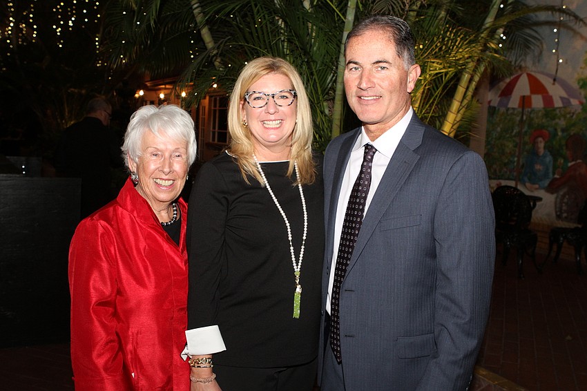 Liz Priestman with Cyndi and Keith Leonard