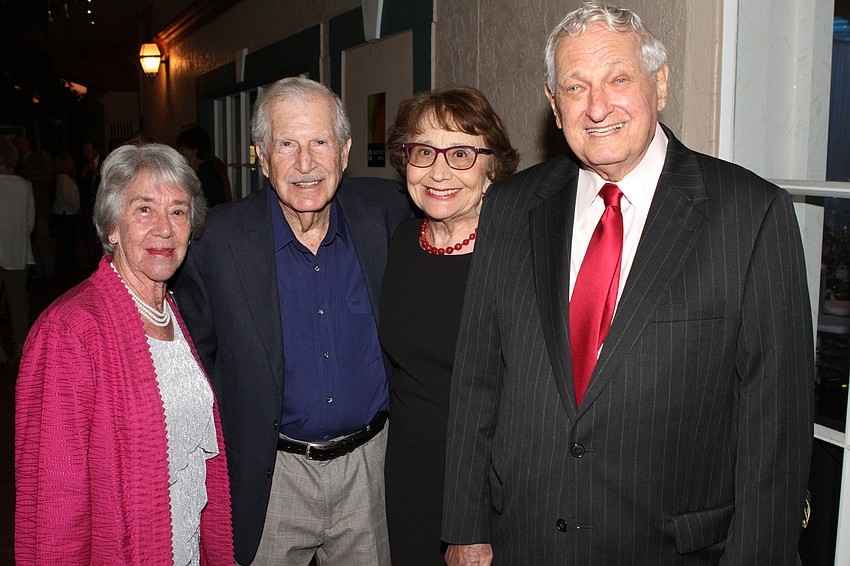 Zahava and George Schillinger with Susan and Harold Halpern