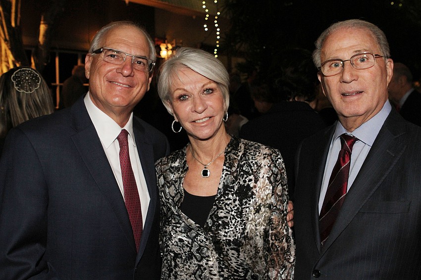 Wayne Ruben with Debbie and Larry Haspel