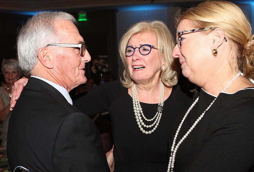 Anne Virag was moved to tears at the surprise appearance of her brother Sid Smith.