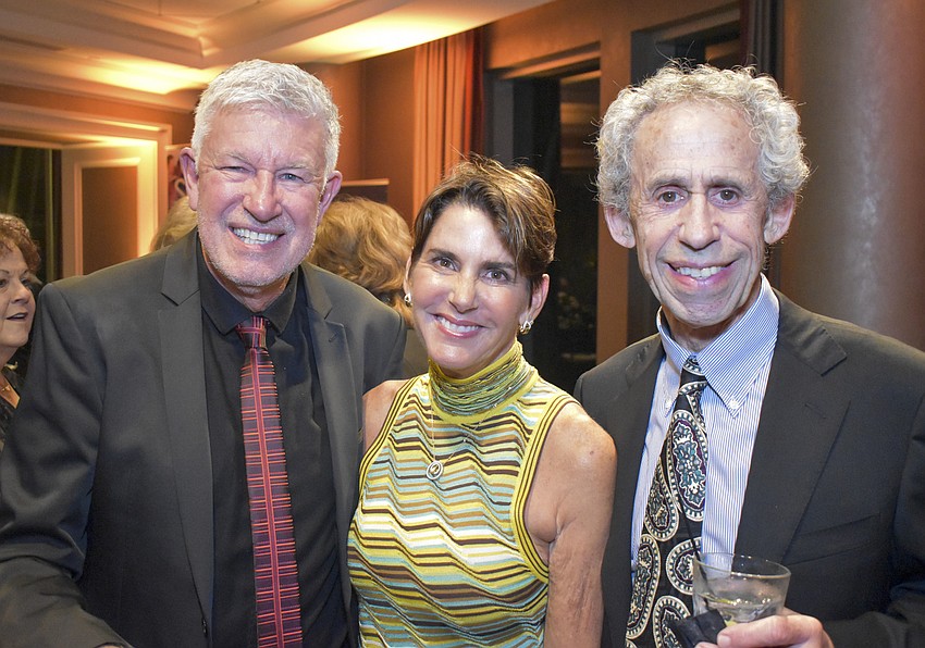 Artistic Director Michael Donald Edwards, Audrey Robbins and Bob Baer