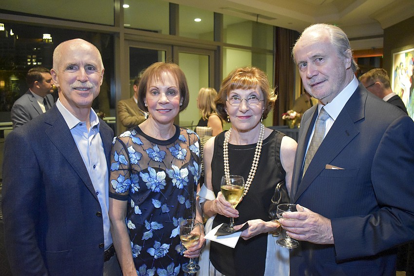 Peter Powers and Joanne Powers with Peggy Allen and Steven Dixon