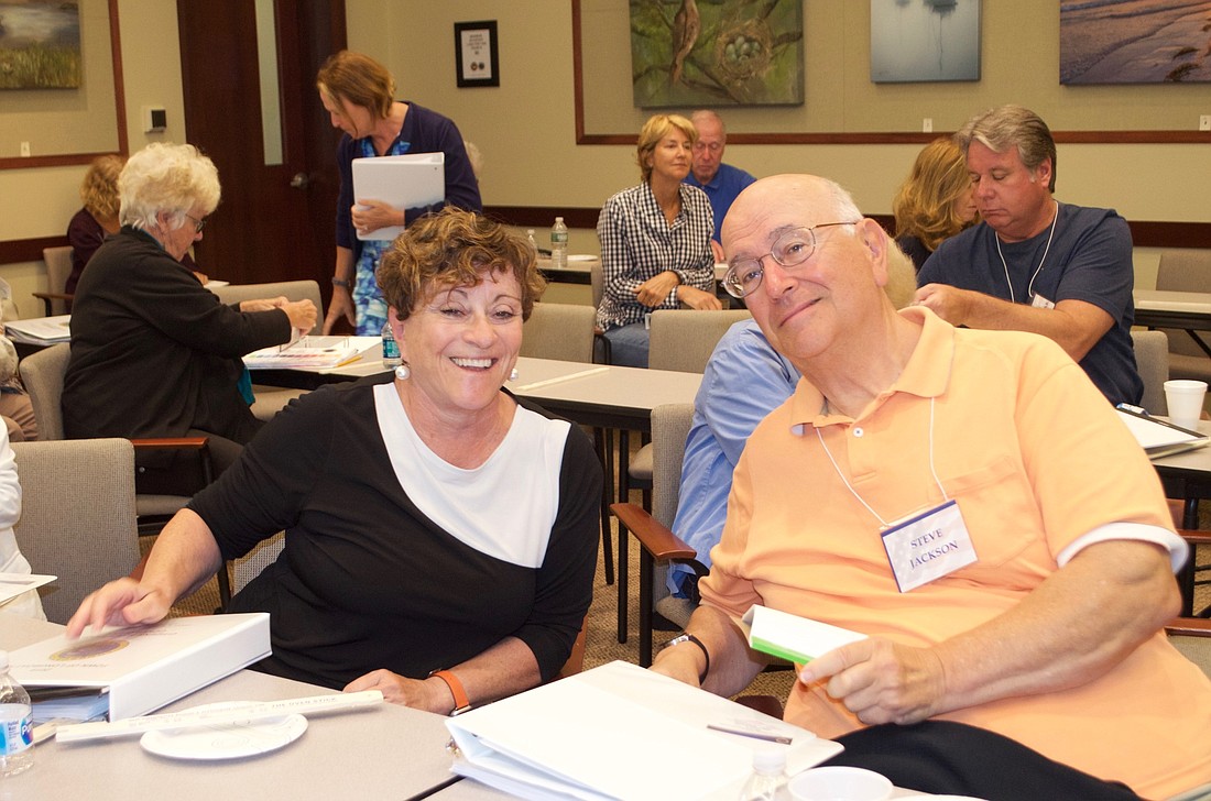 Ellen Parker and Steve Jackson were among the more than 30 people who took part in the 2019 edition of Citizens Academy.