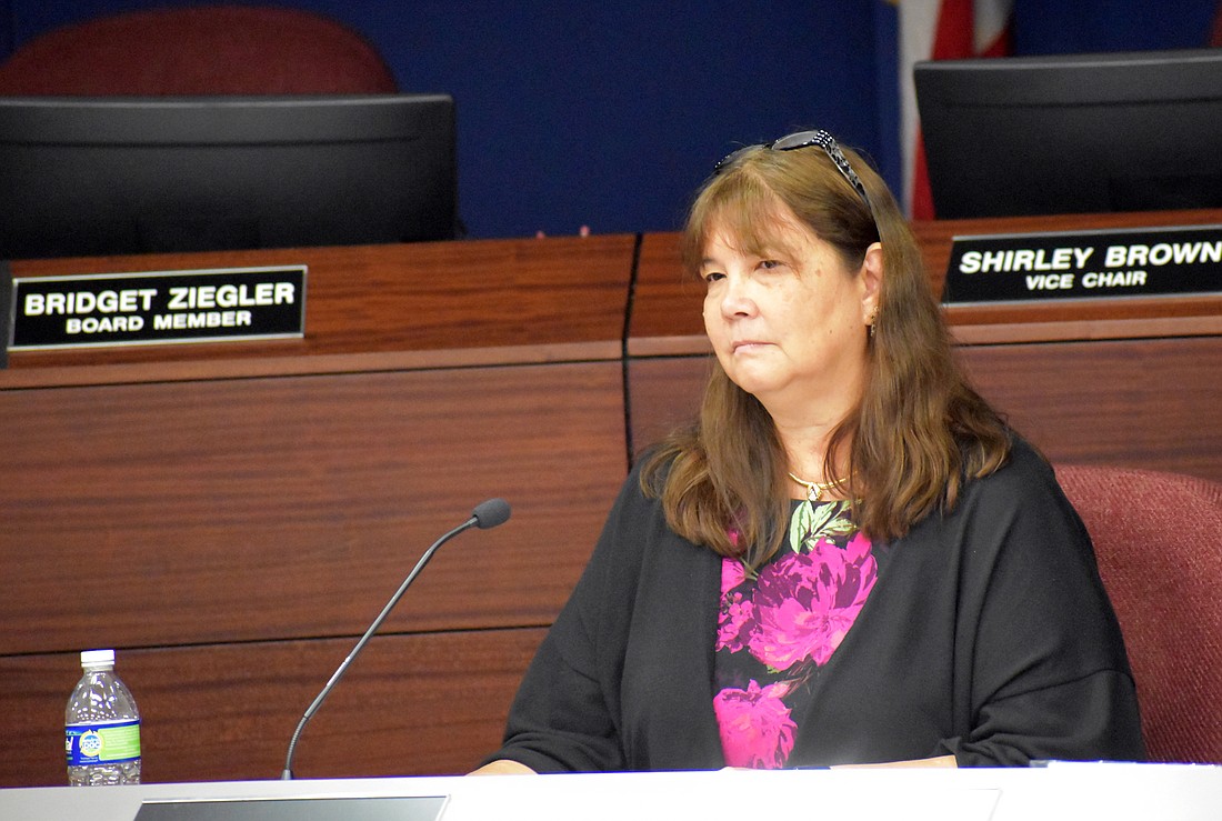 Mitsi Corcoran will remain the acting superintendent until a longterm administrator is named.