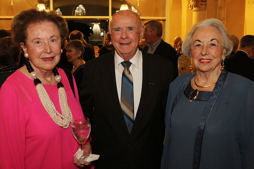 Joan Wood with Russell and Margarete Whiltshire