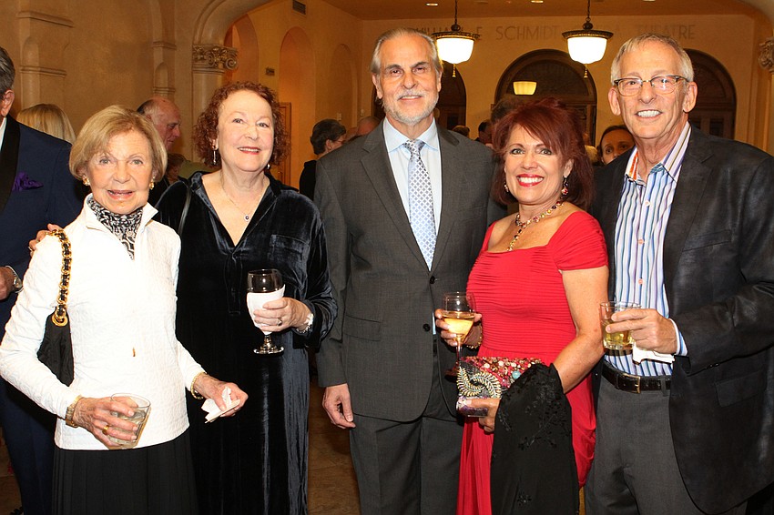 Eleanor Williams, Marilyn Rosengarden Frederick, Artistic Director Victor DeRenzi, Melba Jimenez and Alan Kesten