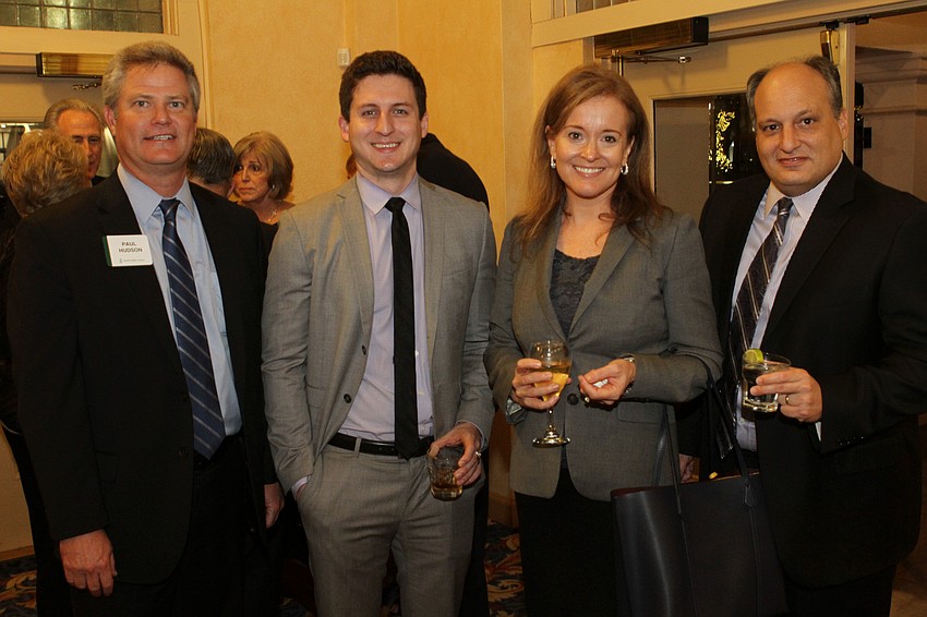 Paul Hudson, Colton Castro, Beth Collins and Jeff Troiano