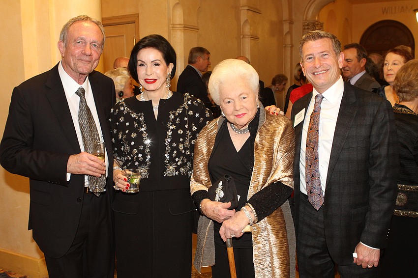 David and Jacqueline Morton with Ruth Barker and Steve Krause