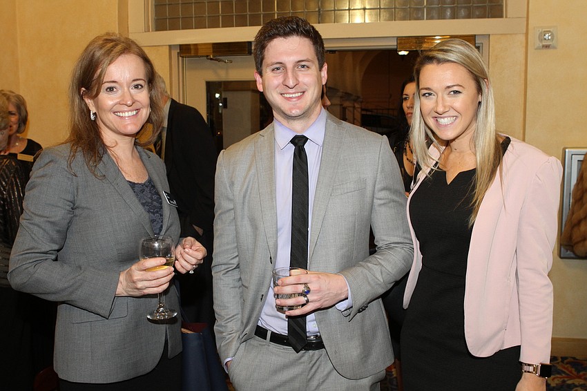 Beth Collins, Colton Castro and Alyssa Acquaviva