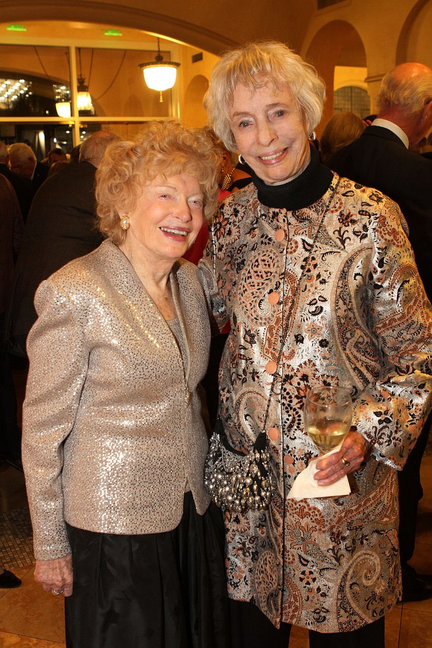 Patricia Naggiar and Dorothy Lawrence