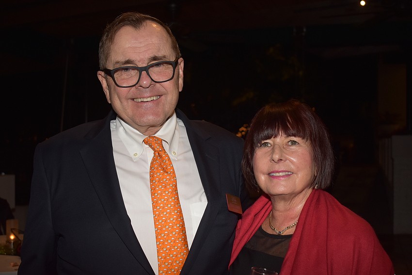 Vice chairman Bruce Lehman and board member Nancy Gold.