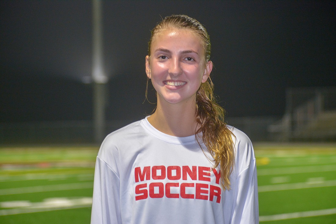 Lauren Golon was a girls soccer captain at Cardinal Mooney High in 2019.