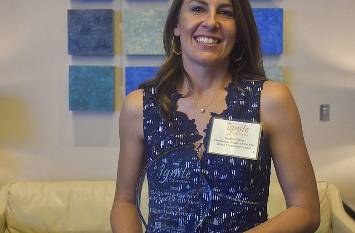 Heather Young is the 2020 Sarasota Teacher of the Year.
