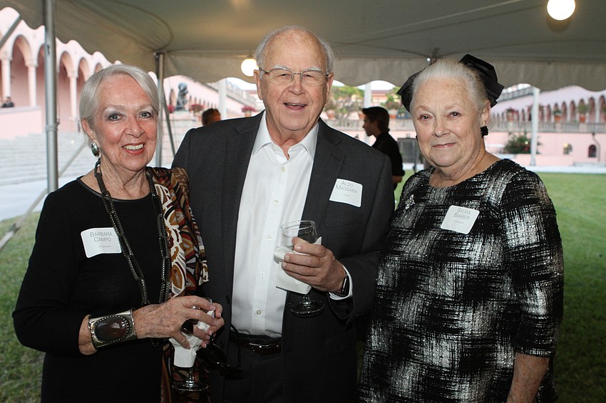 Barbara Campo, Aldo Massara and Sylvia Barber