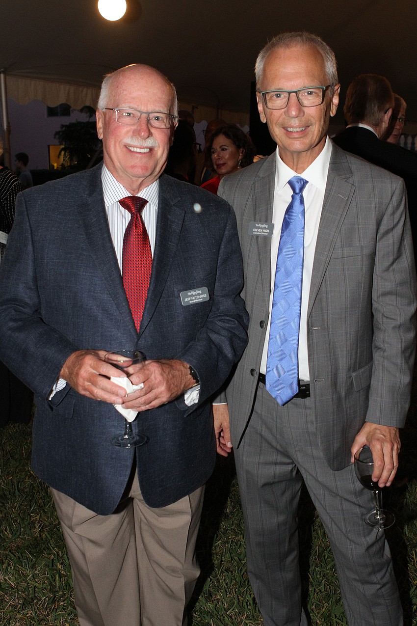 Jeff Hotchkiss and Executive DIrector Steven High