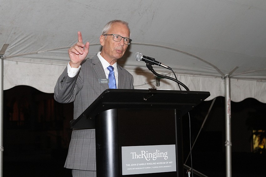 Executive Director Steven High kicked off the program.