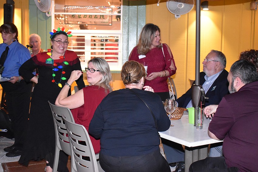 Members mix and mingle at Harry's Continental Kitchens.