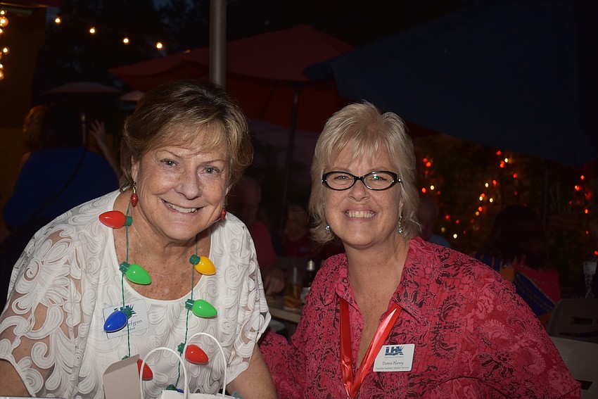 Gail Loefgren and Donna Blaney.