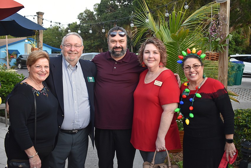 Kim Bouchard, Jack Dean, Ramin Mesghali, Deanna Bouchard and Debbie Shaffer.