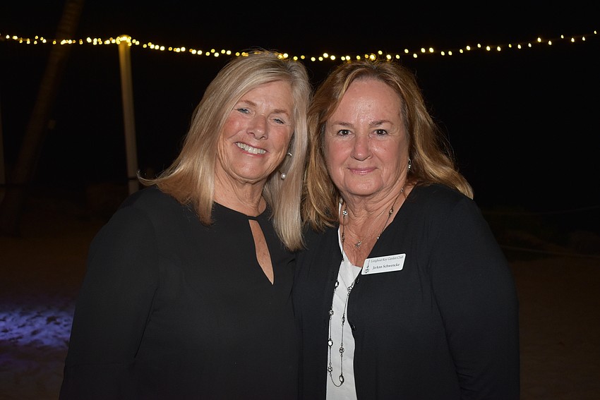 Virginia Luke and JoAnn Schwencke.