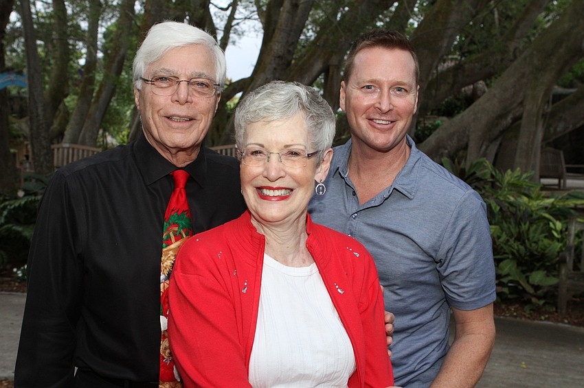 Mike and Donna Baker with Craig Kenkel