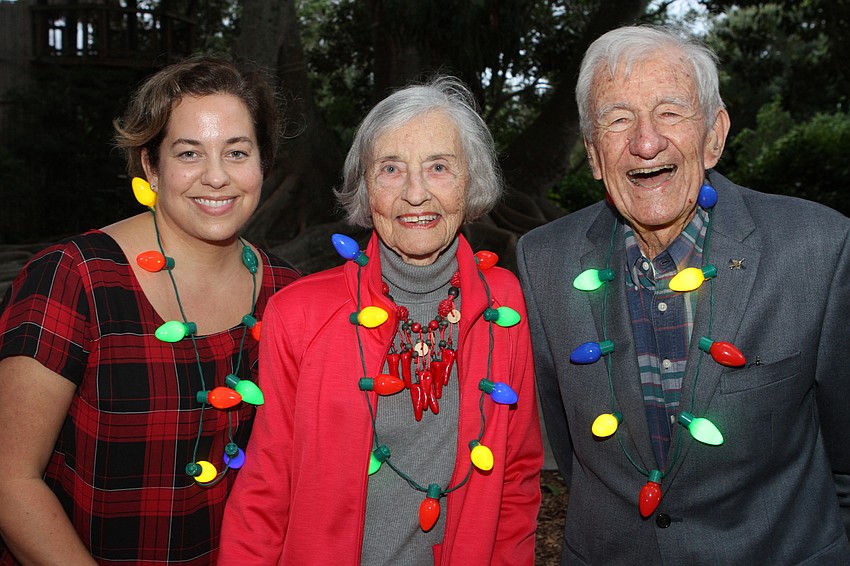 Jessica Hamel with Barbara and Julian Hansen