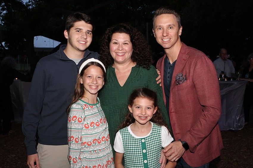 Addison, Hadley, Bianca, Reese and Richard Lawrence