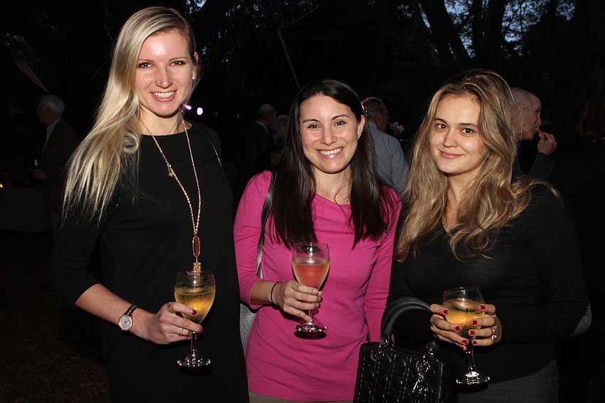 Nicole Barnard, Felicia McDermott and Alexandra Settlemyer