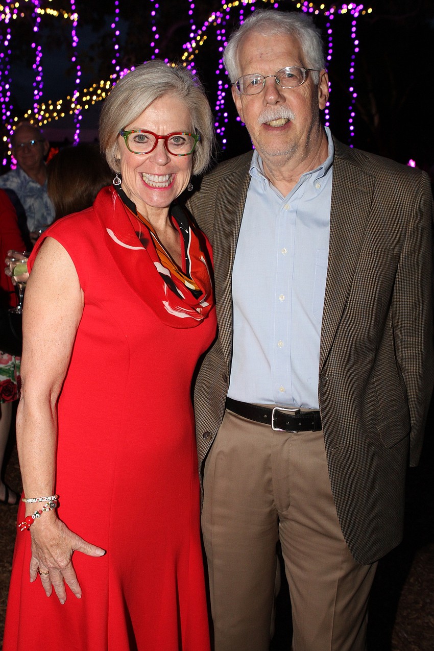 Community Foundation of Sarasota County President Roxie Jerde and Mike Jerde