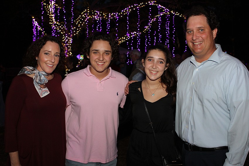 Suzanne, Jackson, Sophia and Jon Anderson