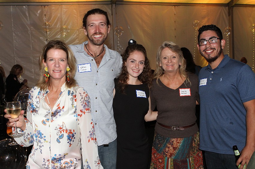 Elizabeth Moore, Garrett Cadou, Christina Esposito, Camille Von Sant and Oscar Rodriguez