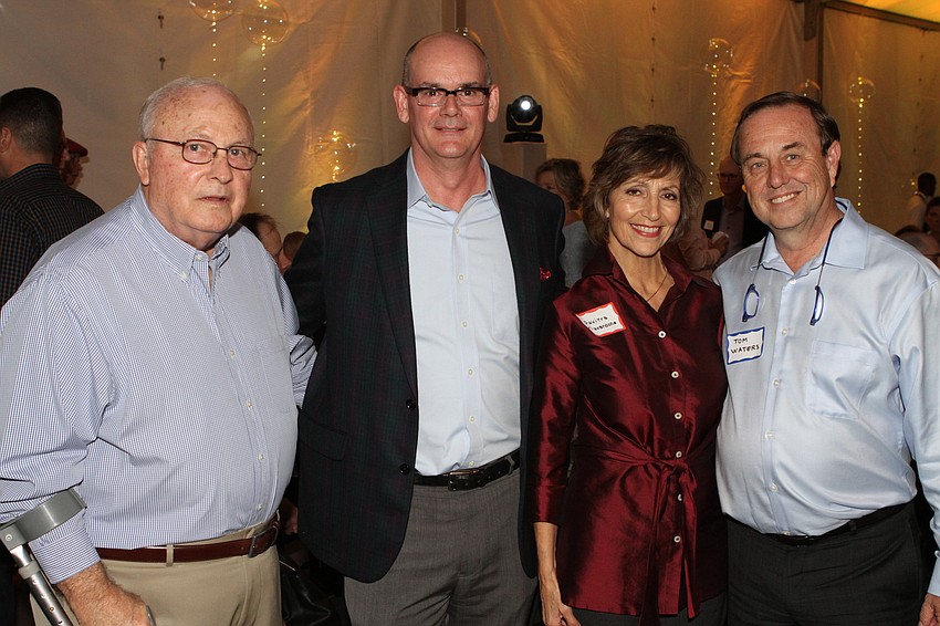 Joe Barnette, Turner Moore, Pavitra Ciavardone and Tom Waters