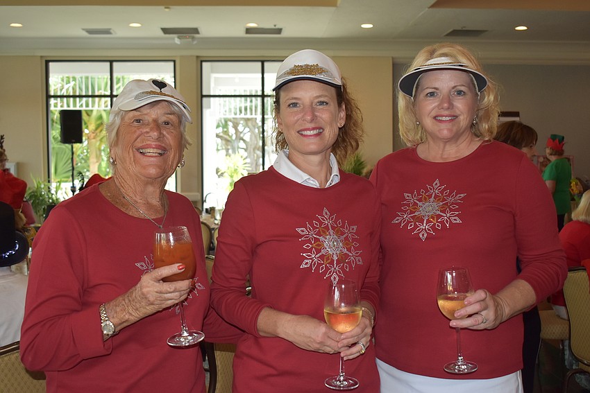 Nancy Chamos, Tracey Cormair and Amy Price.