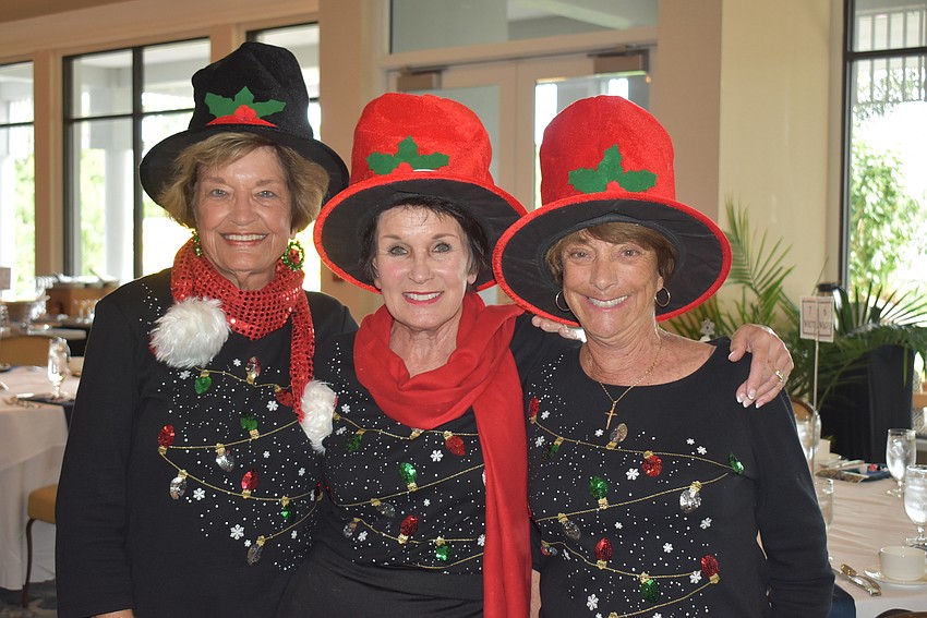 Marlene Wilkening, Sandy Finnegan and Joyce Paladino.