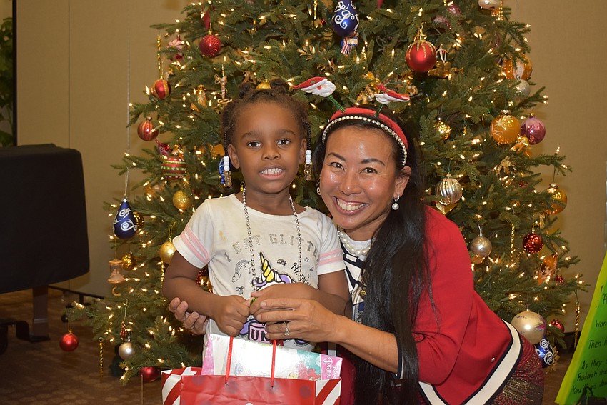 Debbie White and Keylin Henderson.