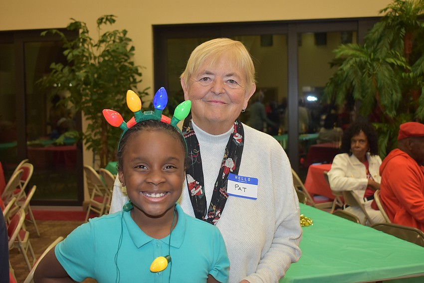 Ty'Riah Covington and Pat Sarbadhikari.