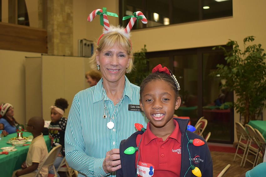 Lutie Uihlein and Tamia Munnings.