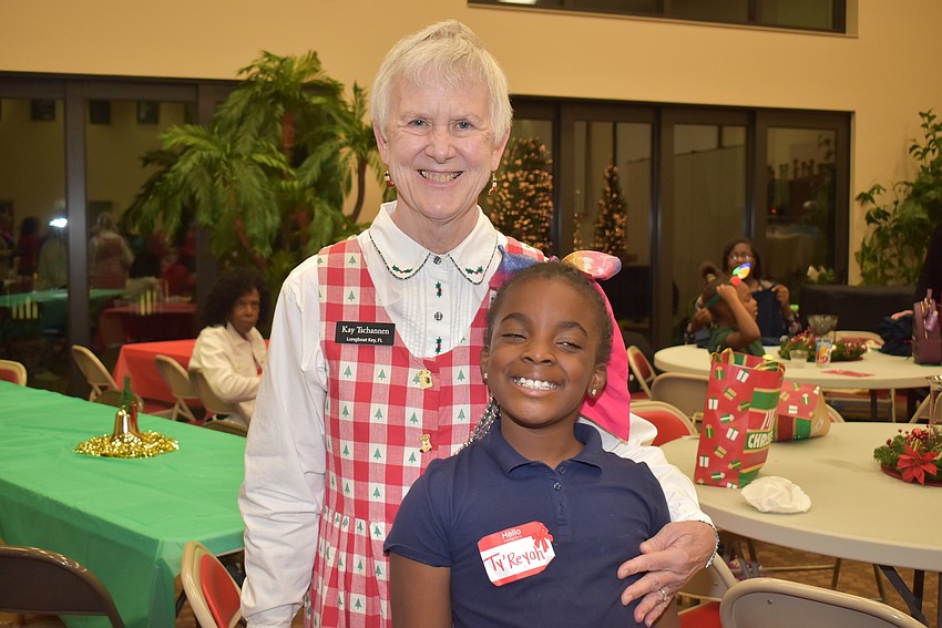 Kay Tschannen and Ty'Reyah Covington.