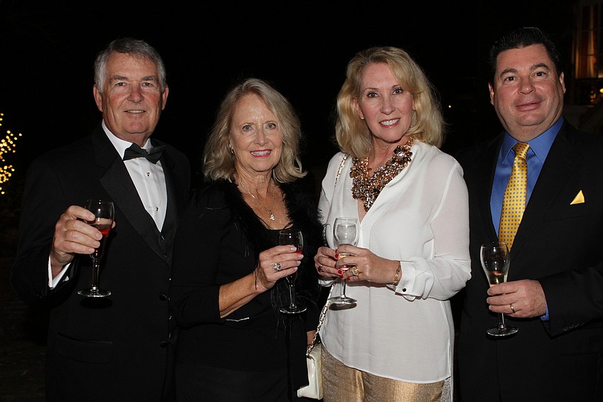 Jim and Barbara Barrett with Pamela and Tom Reily