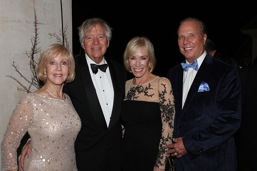 Susan and Tom Clarke with Belle and Dan Fangmeyer