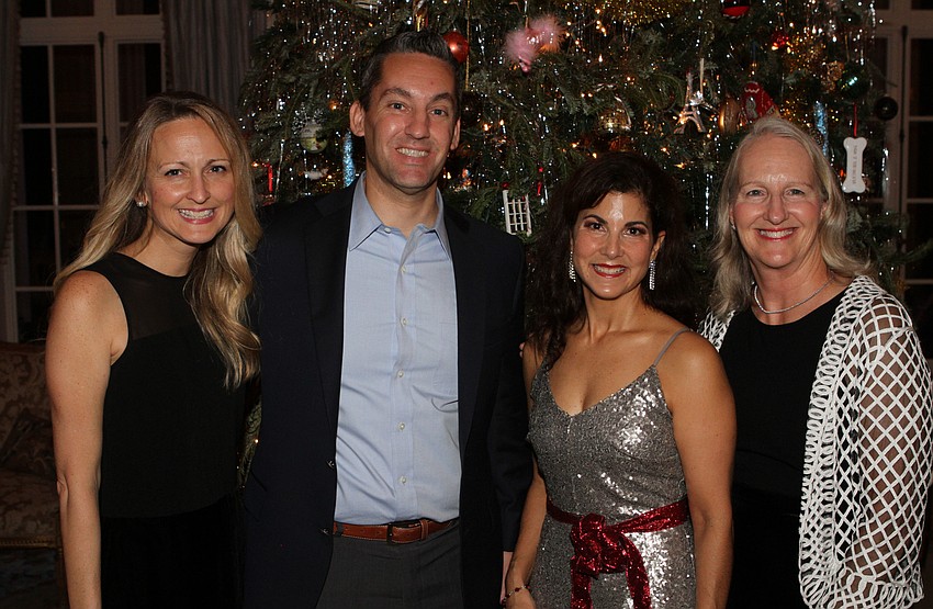 Erin and Patrick Duggan with Julie Stewart and Kim Cornetet