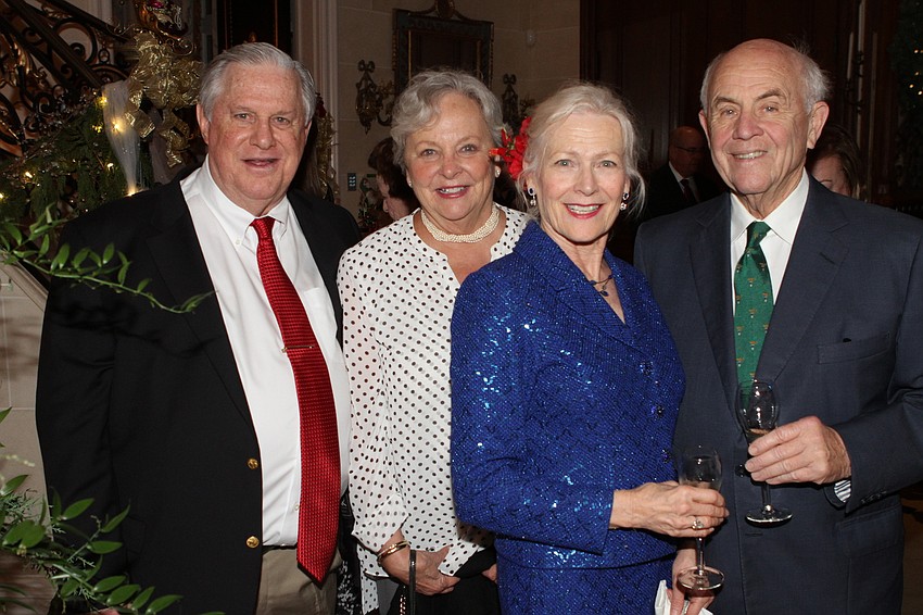 John and Gretchen Bullock with Fred and Sally Brumbaugh