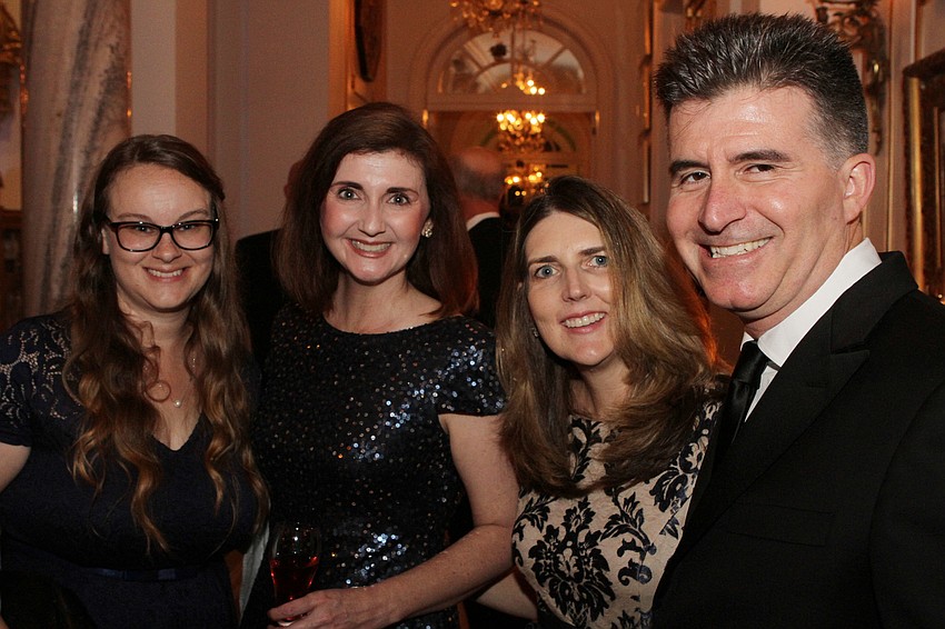 Megan Wenget and Jessica Rogers with Jennifer and Altom Maglio