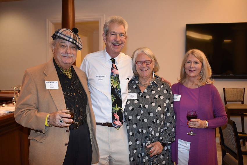 Jerry Greene, David and Lucie Lapovsky and Jean Hamilton.