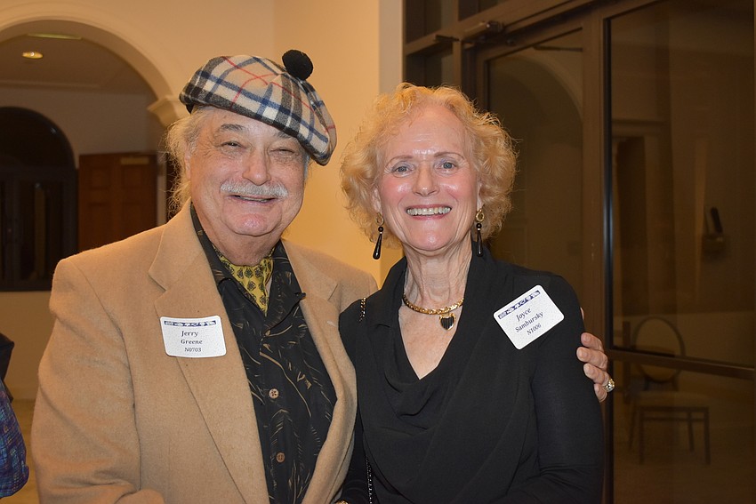 Jerry Greene and Joyce Sambursky.