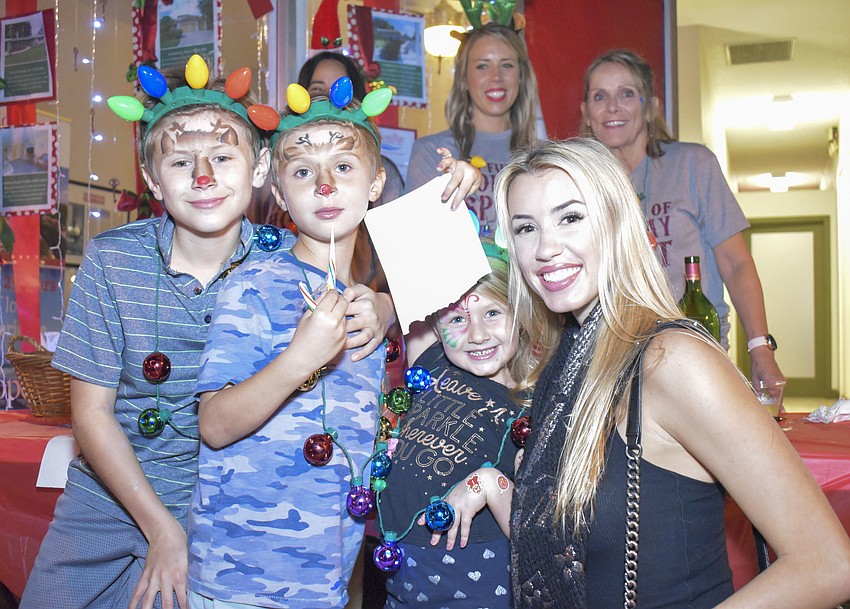 Aiden, 12, Ethan, 8, Paige, 5, and Allison Seymour