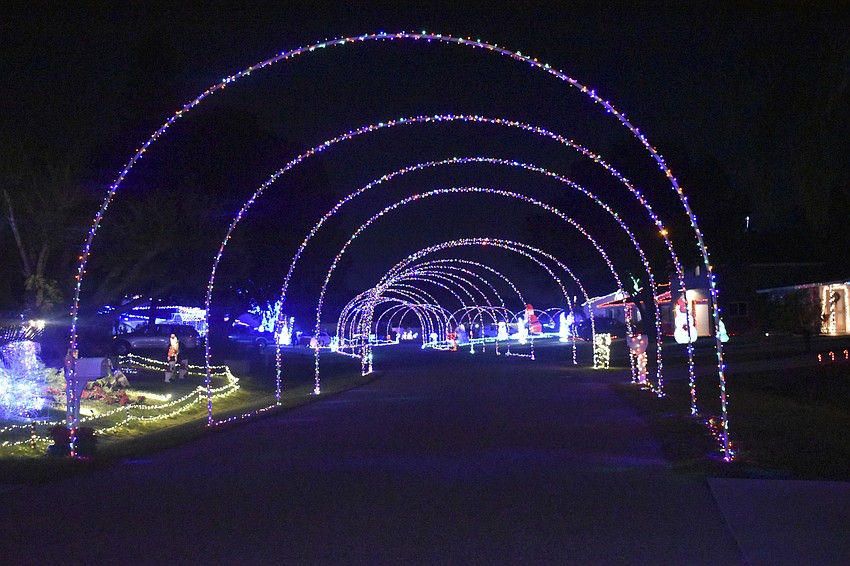 You can drive through the 99 arches along Bunyan and Camus Street while looking at the neighborhoods lights.